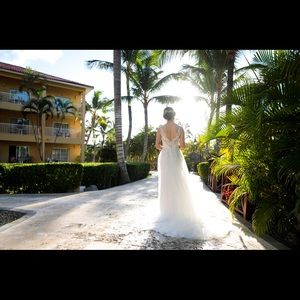 BHLDN wedding dress